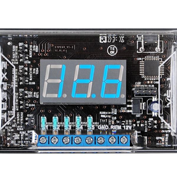 VOLTIMETRO DIGITAL  CON SECUENCIADOR 5  SALIDAS